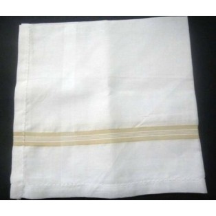 Men White Groom Big Handkerchief Hanky For Monogramming Embroidery Wedding Gift